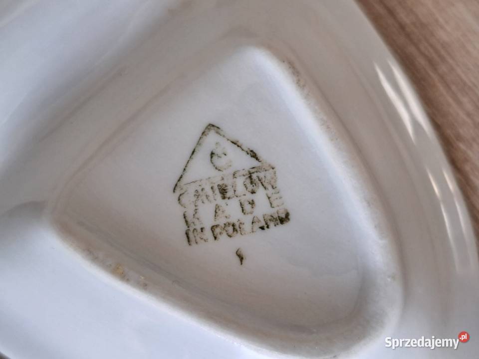 Stary Porcelanowy przyprawnik Ćmielów z czasów Radom
