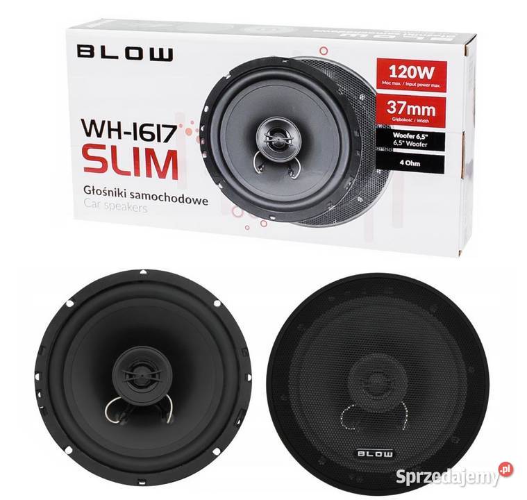 GŁOŚNIKI SAMOCHODOWE 165 BLOW 120W SLIM BUS 2 podlaskie Białystok