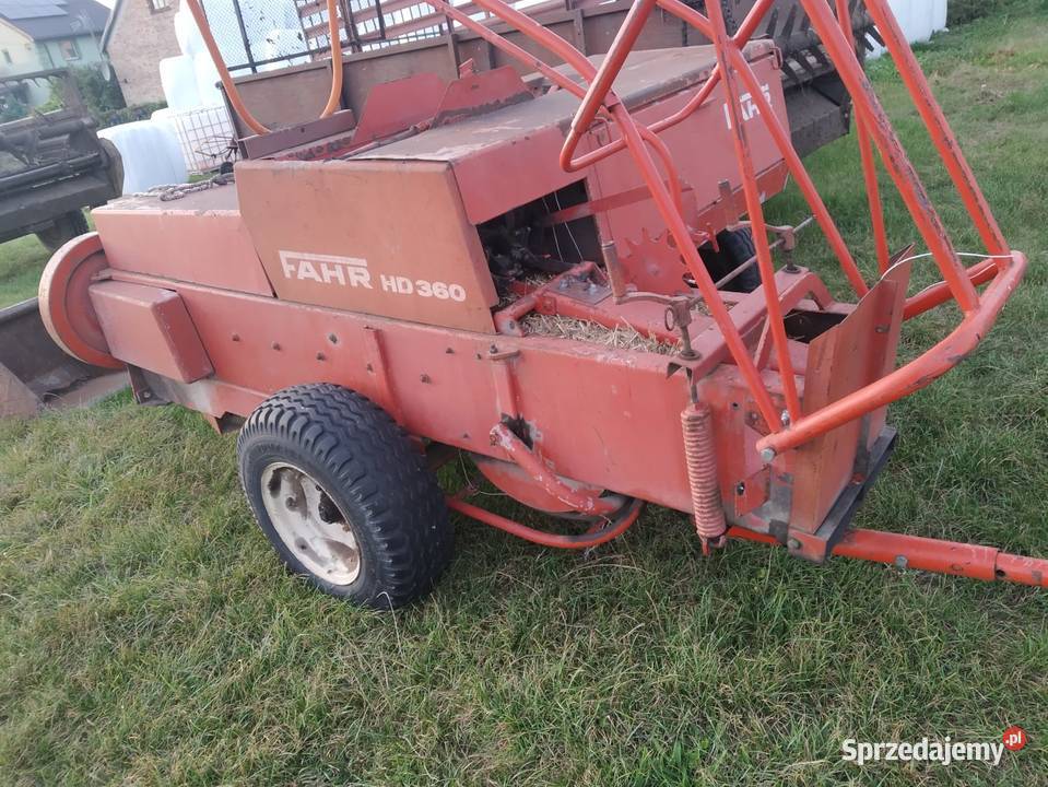 Prasa kostkująca FAHR HD 360 nieuszkodzony Kostkujące lubelskie