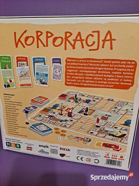 KORPORACJA Mleczko gra planszowa