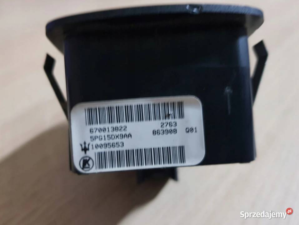 Przełącznik panel szyb prawy przód Maserati osobowe Części samochodowe podkarpackie Mielec