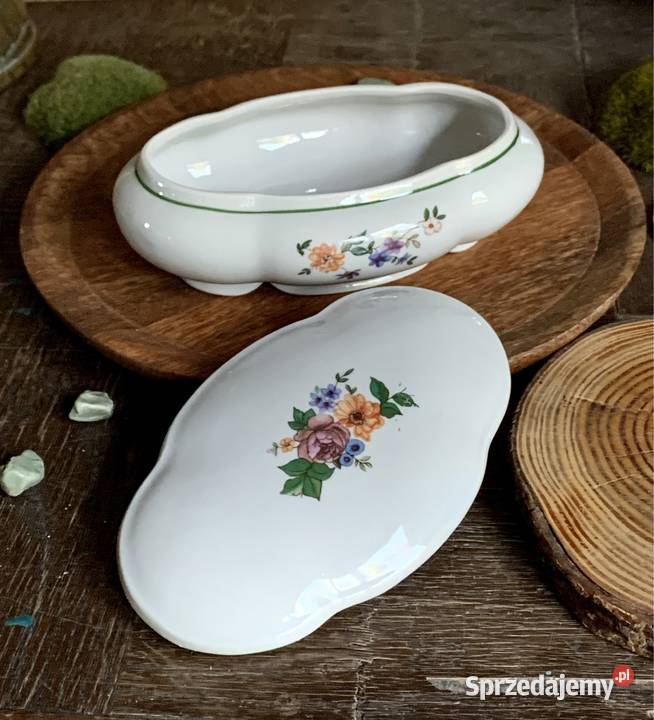 Puzderko porcelana Bogucice PRL Myszków sprzedam