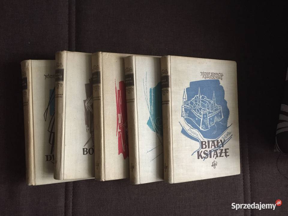 Kraszewski Jozef Ignacy powieści historyczne 5 Warszawa sprzedam