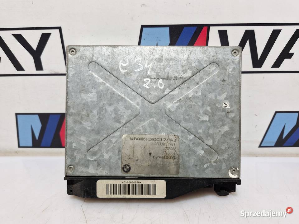 BMW E34 MODUŁ STEROWNIK DME 1748006