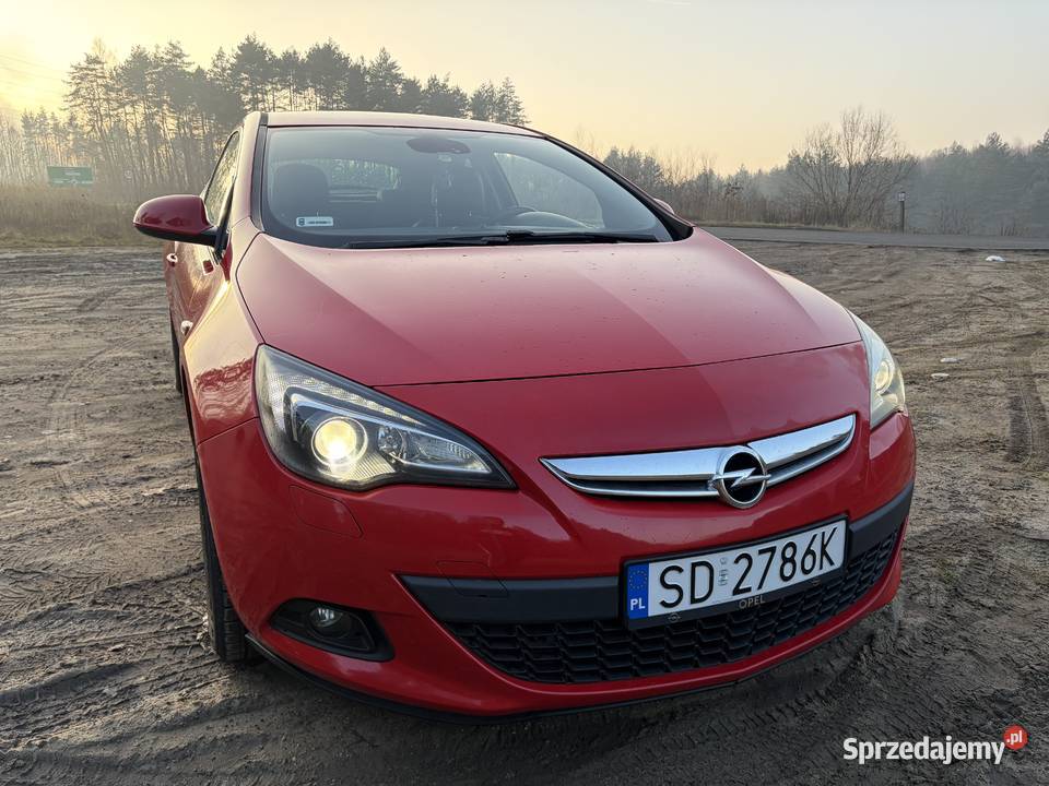 Opel Astra J GTC 20 CDTI 2012 nowy rozrząd Dąbrowa Górnicza sprzedam
