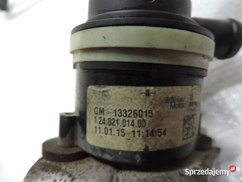 POMPA WODY OPEL ASTRA J 4 IV 13 CDTI 13326015 sprzedam