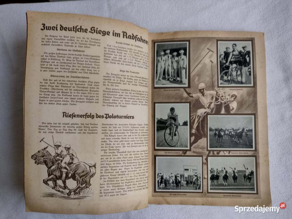 Stary Album Olympiada 1936 Pozostałe śląskie Cieszyn sprzedam