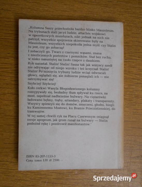 Anatolij Rybakow Dzieci Arbatu t 12 lubelskie Parczew sprzedam