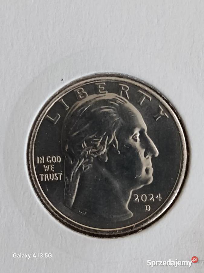 25 centów USA 2024 r Patsy Takemoto Mink men D