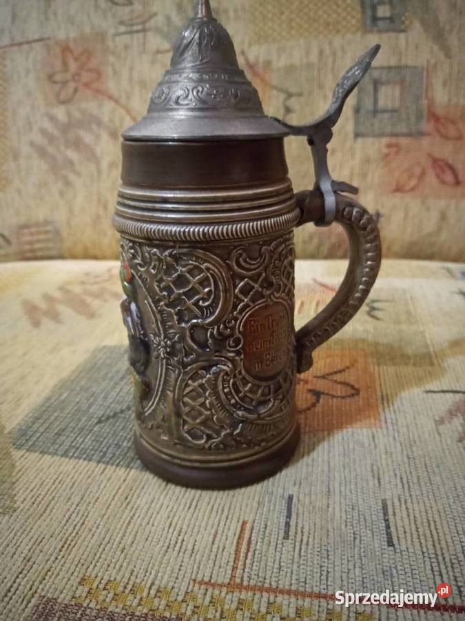 Antyczny kufel śląskie Pszczyna