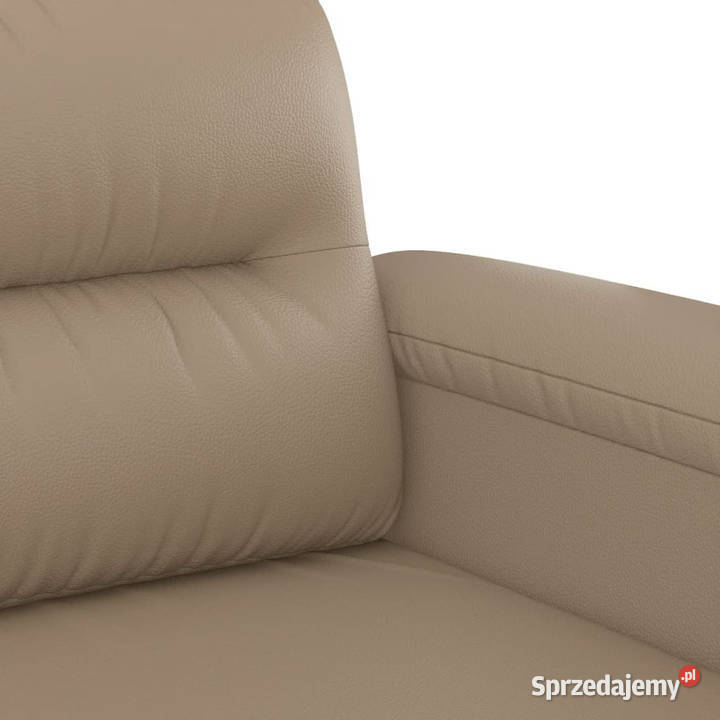 2osobowa sofa kolor cappuccino 140 sztuczna Warszawa