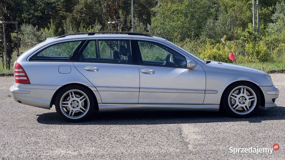 Mercedes C32 AMG 2001r LPG mazowieckie Płock