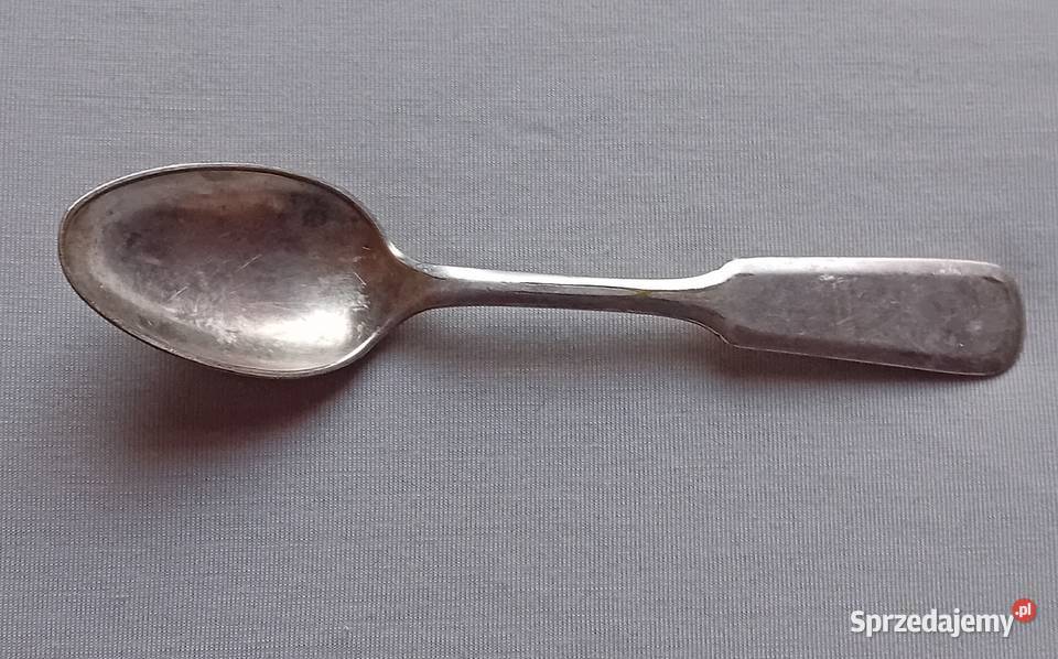 Platerowana łyżeczka Norblin Plaque z początku Koźminek sprzedam