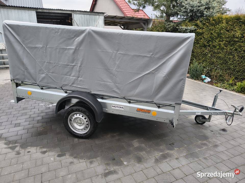 Przyczepa lekka Neptun N7 plus stelaż i plandeka małopolskie Grabie sprzedam