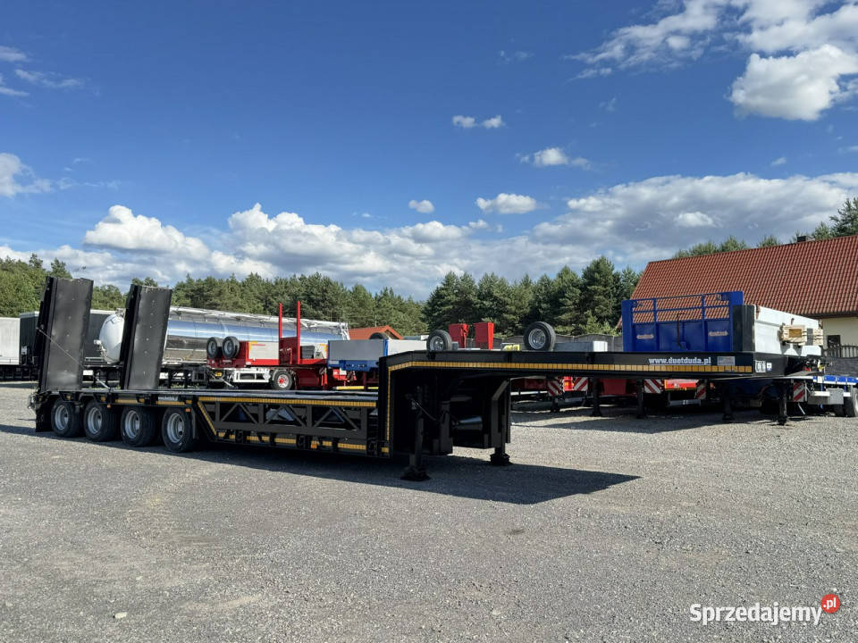 niskopodwoziowa Bodex 4 osiowa NN4J Naczepy świętokrzyskie Widełki