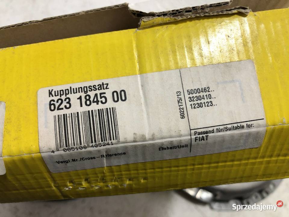 Fiat Ducato 230 25 Diesel 84 031994042002 Sprzęgła i elementy