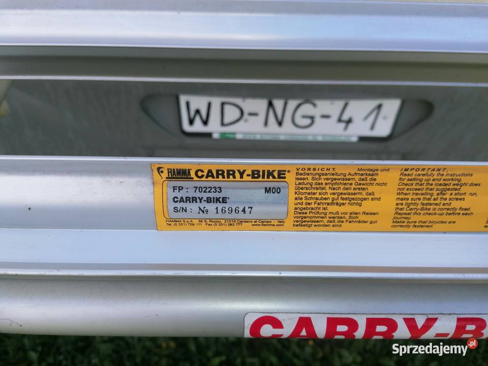 bagaznik na rowery przyczepa camper