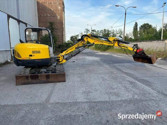 Minikoparka WACKER NEUSON 60032 2012 4729 mtg Szybkozłącze Chojnów