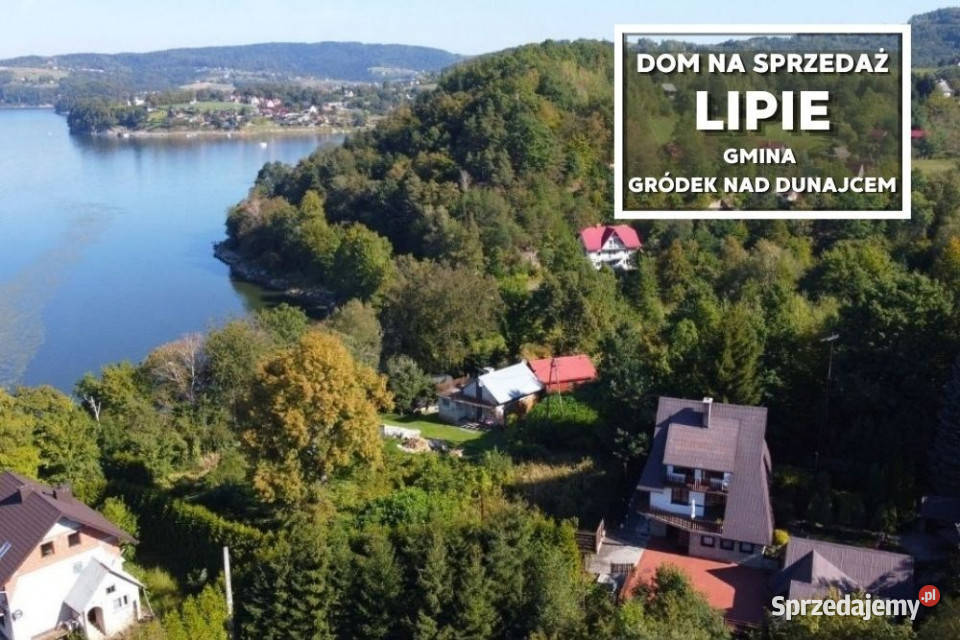 DOM z widokiem na Jezioro Rożnowskie LIPIE Liczba pokoi 6 Sprzedaż