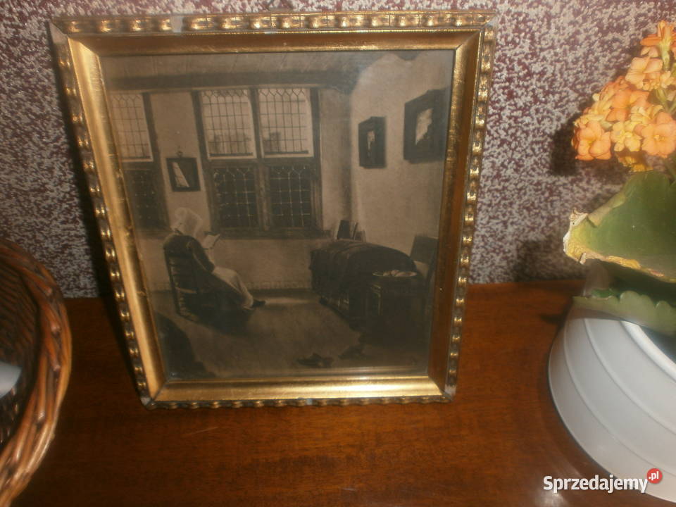 obraz malarza PIETER DE HOOCH lubuskie Zielona Góra sprzedam