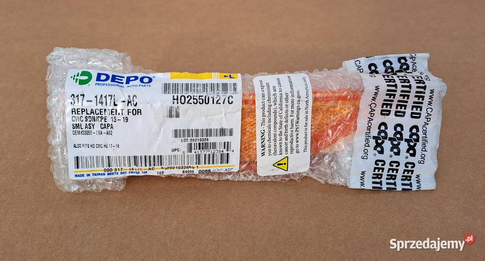 33850TBAA02 lampa obrysowa lewa Honda Civic lewe Mielęcin