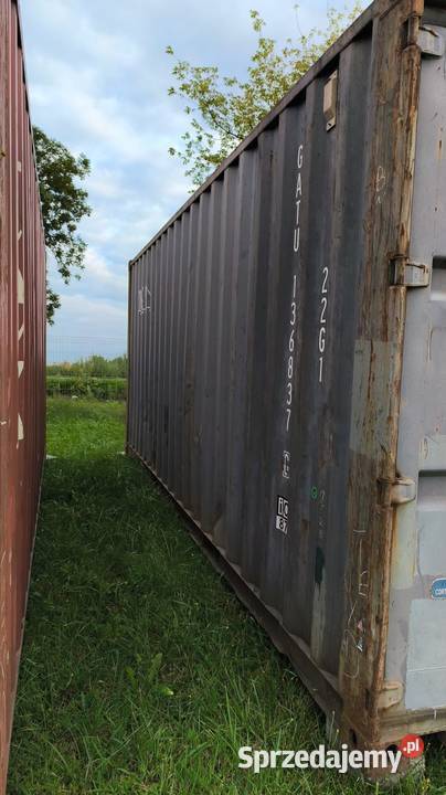 Wyprzedaż używane kontenery morskie magazynowe Gdańsk