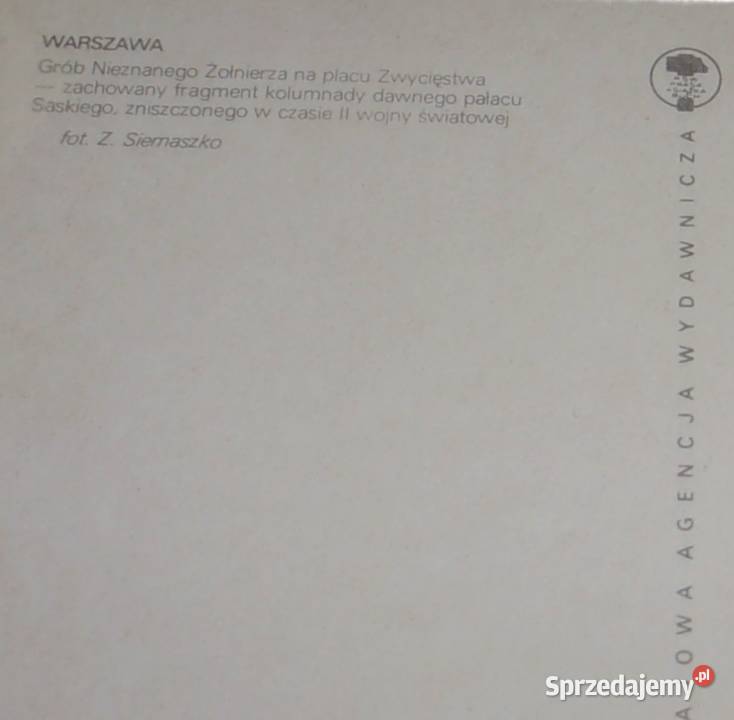 Warszawa na pocztówce z lat siedemdziesiątych Pruszków