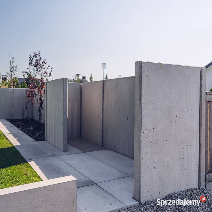 Mur Ogrodzeniowy 240cmx100 Beton