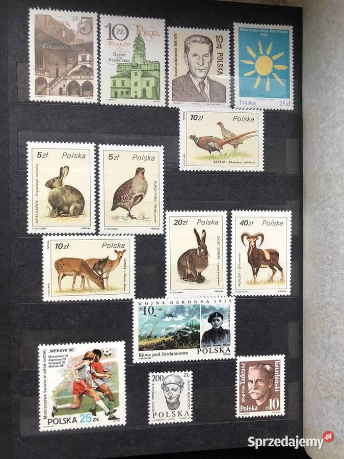 Klaser ze znaczkami mazowieckie Piaseczno