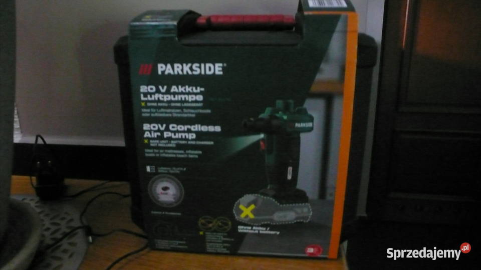 Pompka kompresor aukumulatorowa Parkside 20V Katowice
