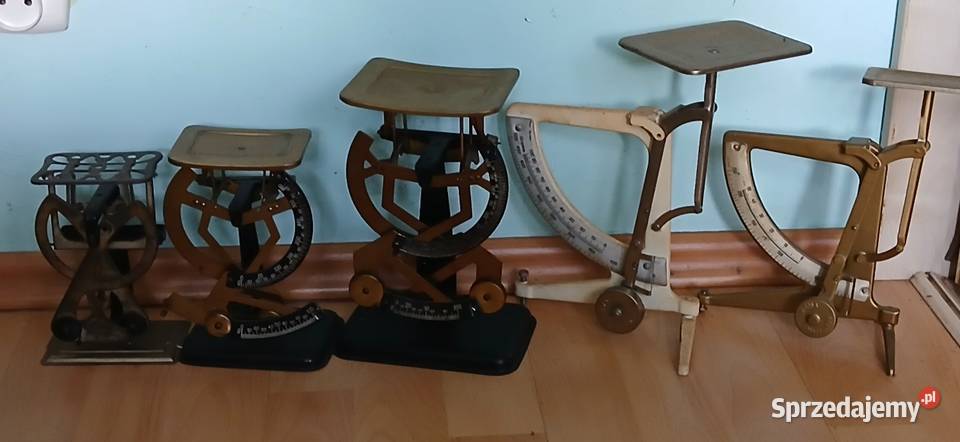 Stara waga pocztowa Kraków