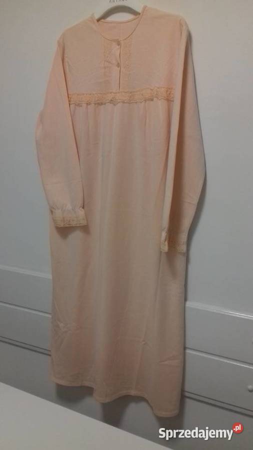 Koszula nocna łososiowa do sprzedania Kraków sprzedam
