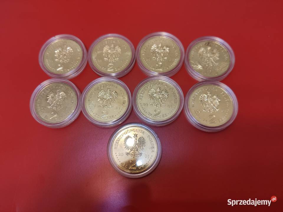 2001r Kompletny rocznik 9 monet 2 GN Lębork sprzedam