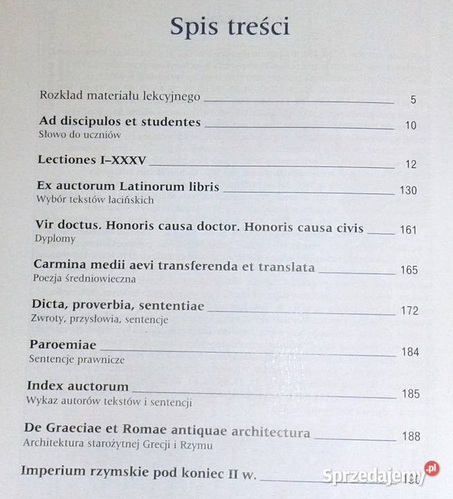 Porta Latina Nova Podręcznik Preparacje i Pozostałe Chełm