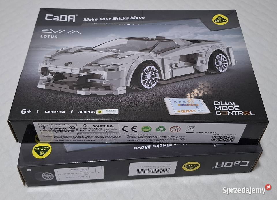 Klocki Cada Lotus Evija auto RC C51071W Zabawka sprzedam