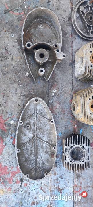 Jawa 50 części cylindry głowica pokrywy Kuźnia Raciborska sprzedam
