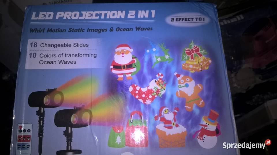 Projektor świąteczny LED LASER 18 animacji Nowy Pozostałe Mińsk Mazowiecki