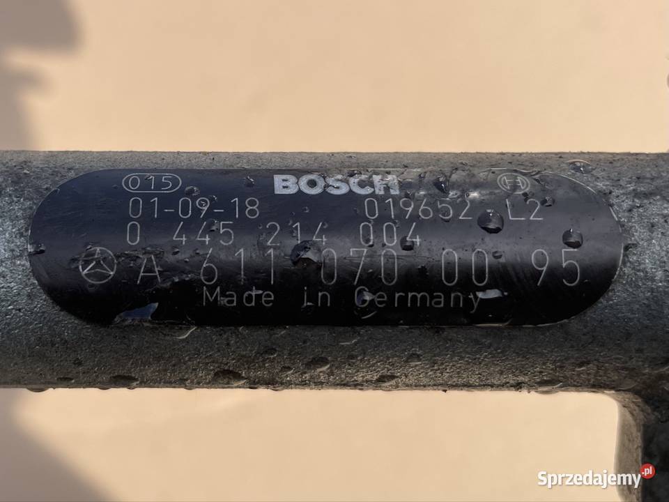 A6110700095 listwa wtryskowa Mercedes c w203 Szczecin