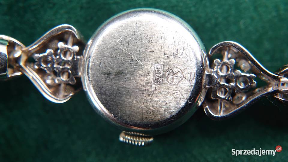 Zegarek jubilerski IWC z 18karatowego złota Poznań