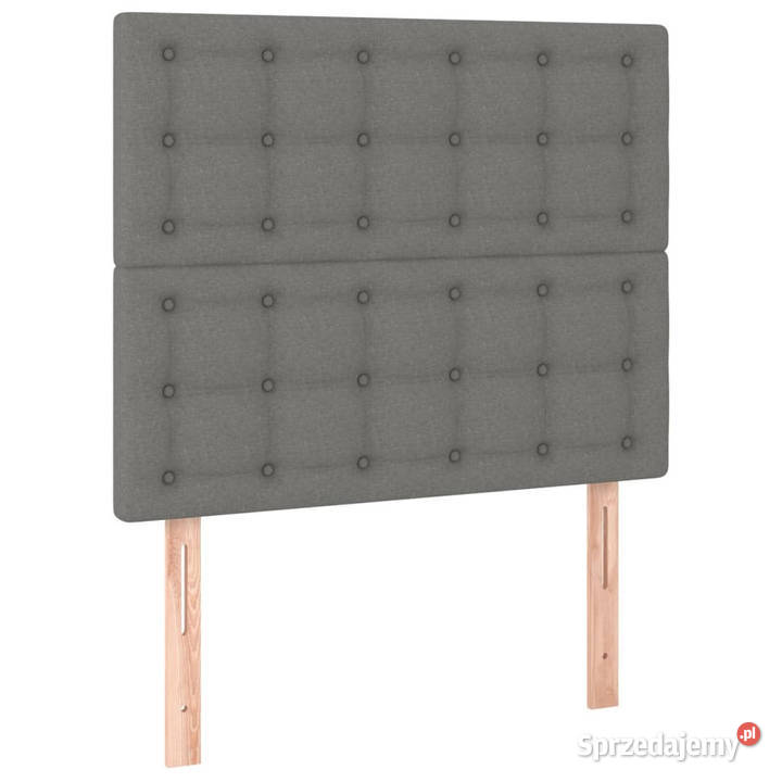 Zagłówek do łóżka z LED ciemnoszary 100x5x118128 Warszawa