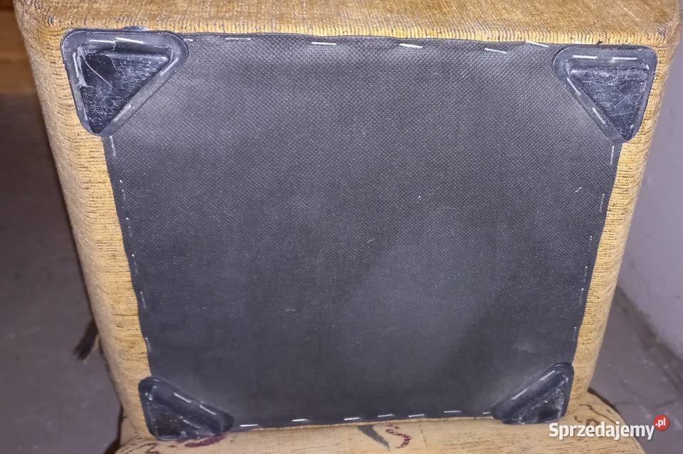 Pufy fotelowe dwie sztuki warmińsko-mazurskie