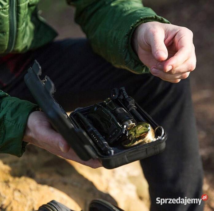 ZESTAW PRZETRWANIA SURVIVAL nóż latarka kompas Nowy Sącz