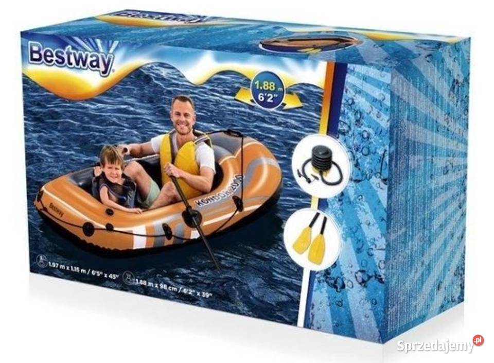 Bestway Ponton Kondor 2000 z wiosłami pompką Kielce