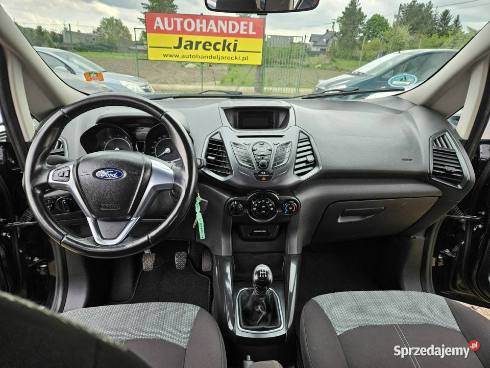 Ford EcoSport Opłacony Zdrowy Zadbany czarny Kisielice