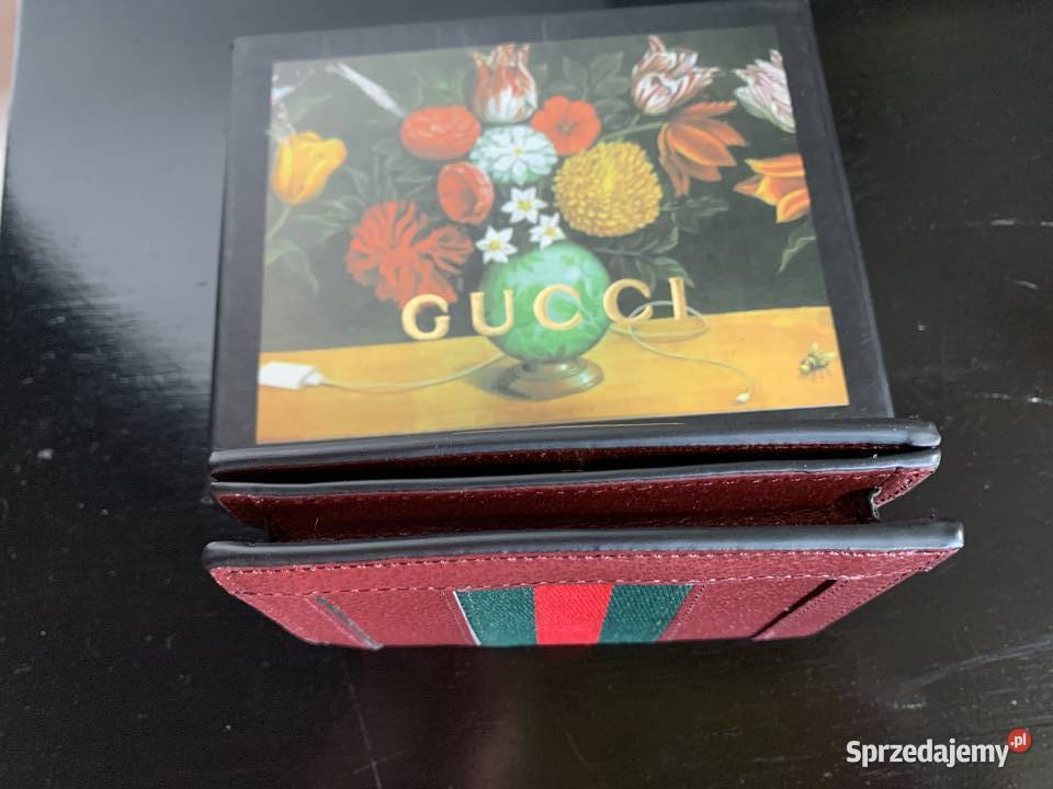 Portfel skórzany Gucci mazowieckie Warszawa