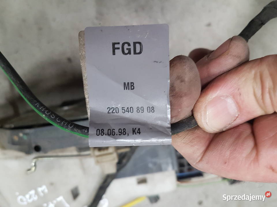 MERCEDES W220 S KLASA ZAMEK DRZWI LEWY PRZOD
