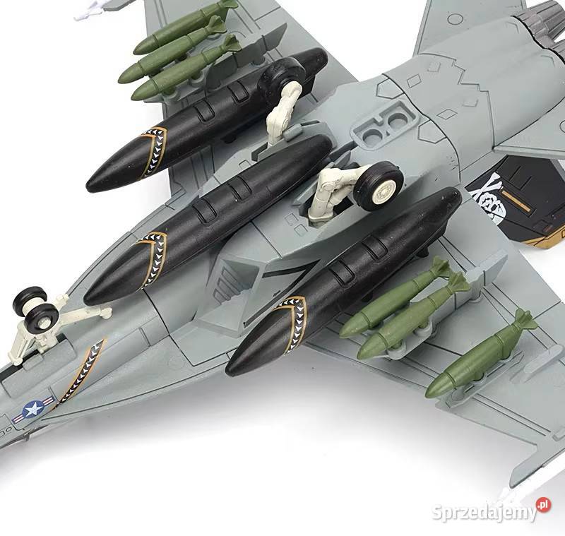 Samolot F18 Super Hornet Diecast Skala 172 Milanówek sprzedam