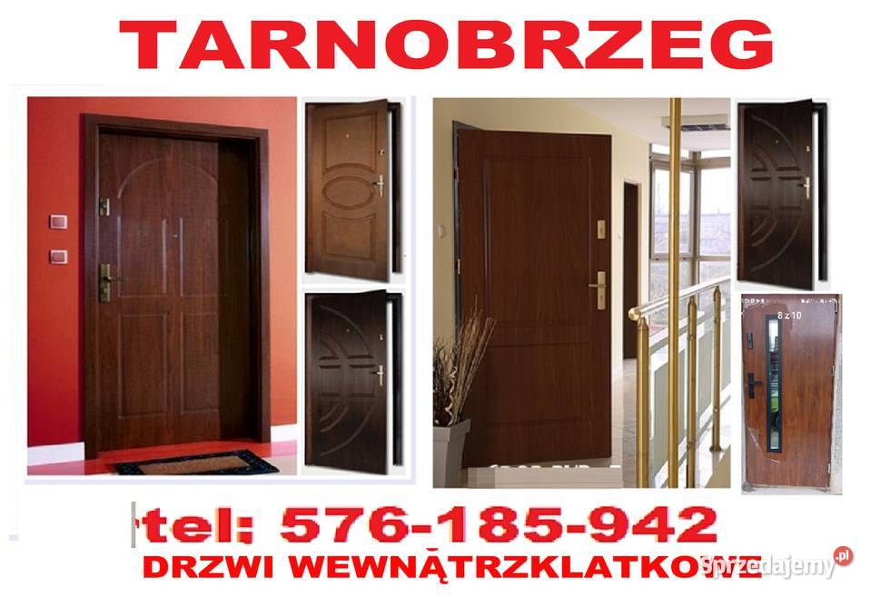 Drzwi zewnętrzne z montażem ręki do bloku Tarnobrzeg