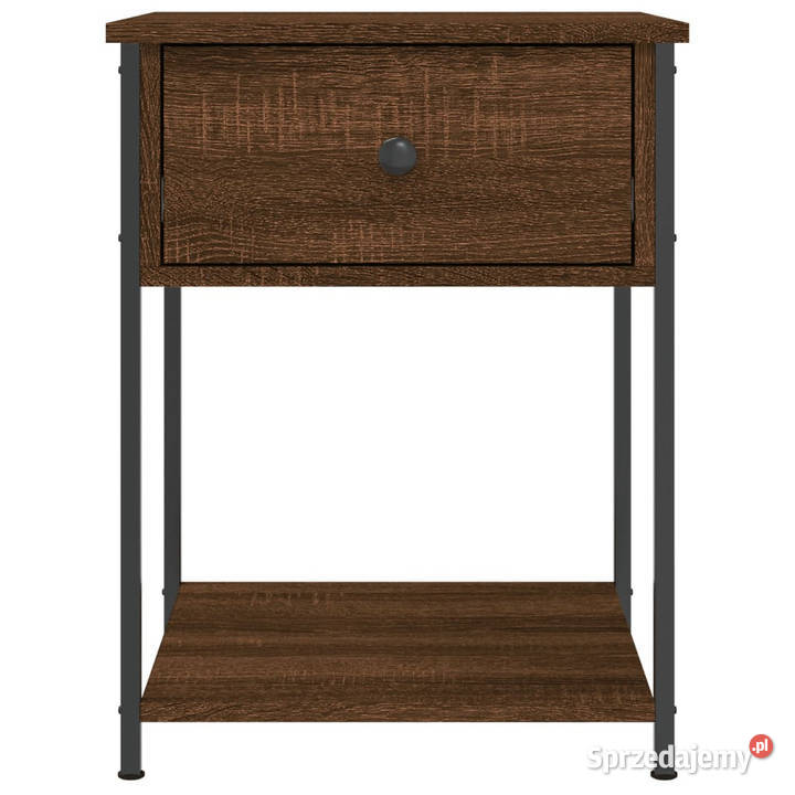 Stoliki nocne 2 brązowy dąb 44x45x58 WM825852