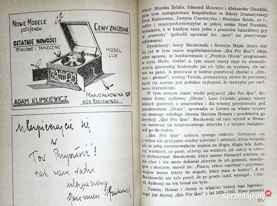 Mała antologia kabaretu Kazimierz Krukowski Chełm